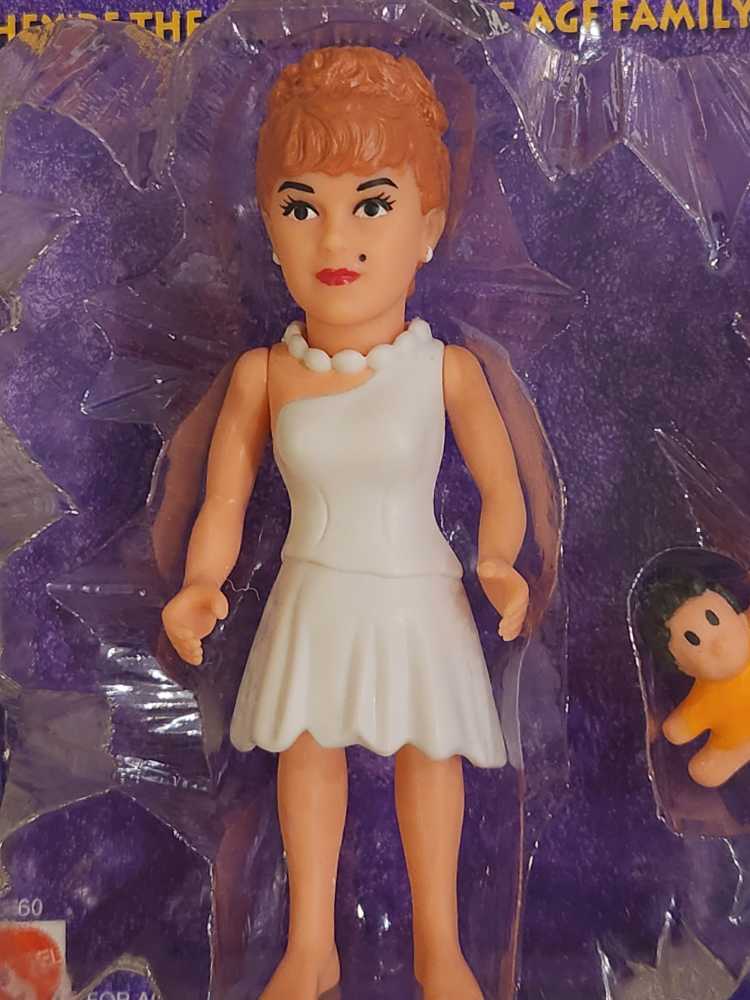 Wilma & Pebbles - Mattel (The Flintstones) action figure collectible [Barcode 074299116605] - Main Image 3