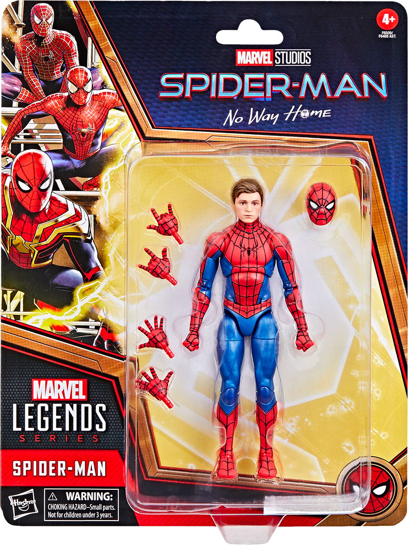 Marvel Legends Retro Series Spider-Man No Way Home Series SPIDER-MAN - Hasbro (Marvel Legends Retro Series) action figure collectible [Barcode 5010996146090] - Main Image 3