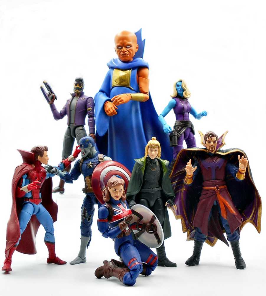 Marvel Legends Uatu the Watcher (BAF) - Hasbro (Marvel Legends) action figure collectible - Main Image 2