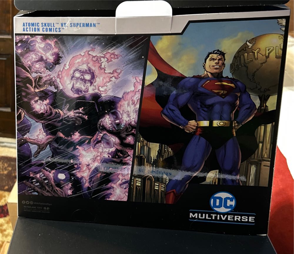 Superman Vs Atomic Skull - McFarlane Toys / DC Multiverse (Atomic Skull Vs Superman) action figure collectible [Barcode 787926156980] - Main Image 3