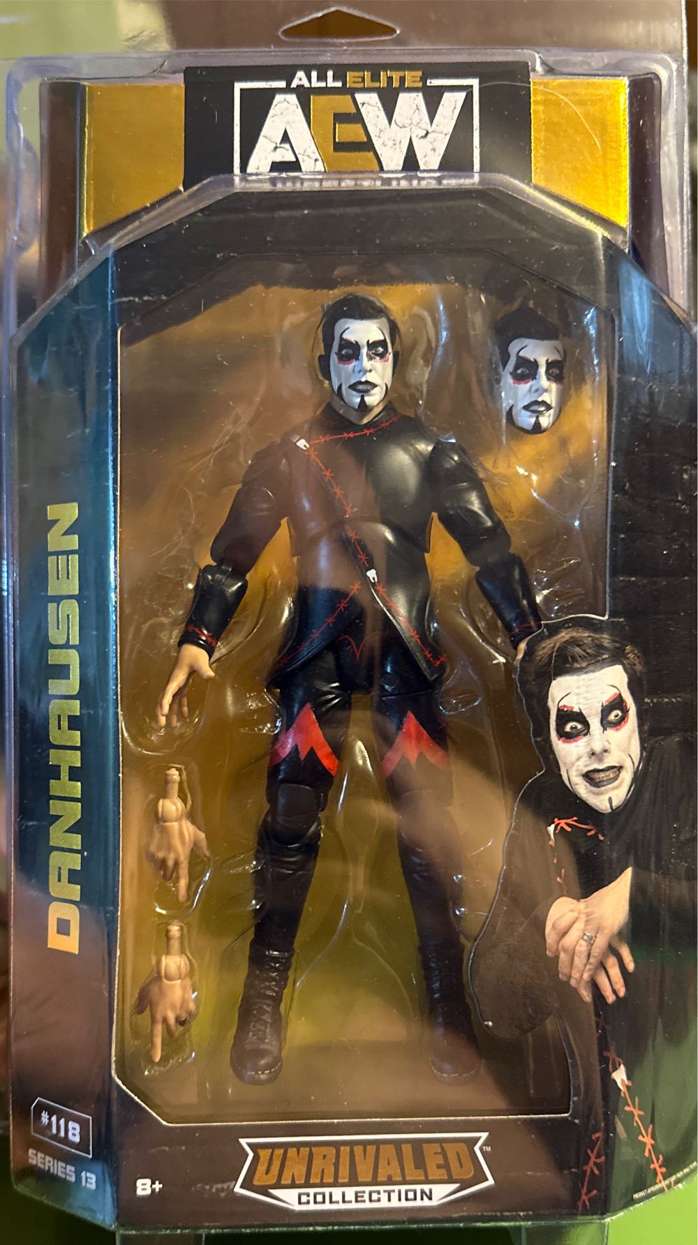 Danhausen - Jazwares (AEW) action figure collectible [Barcode 191726485094] - Main Image 1