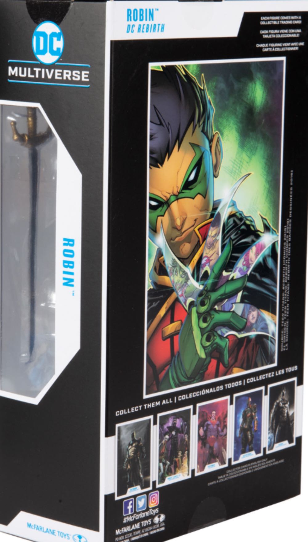 Robin - Damian Wayne - McFarlane Toys (DC Multiverse) (DC Rebirth) action figure collectible - Main Image 2