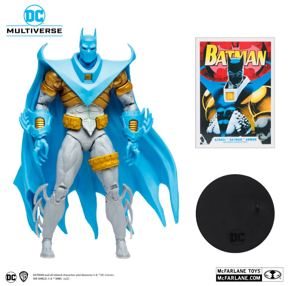 Azrael - Batman Armor: Knightfall - McFarlane Toys (DC Multiverse) (Batman - Knightfall) action figure collectible - Main Image 3