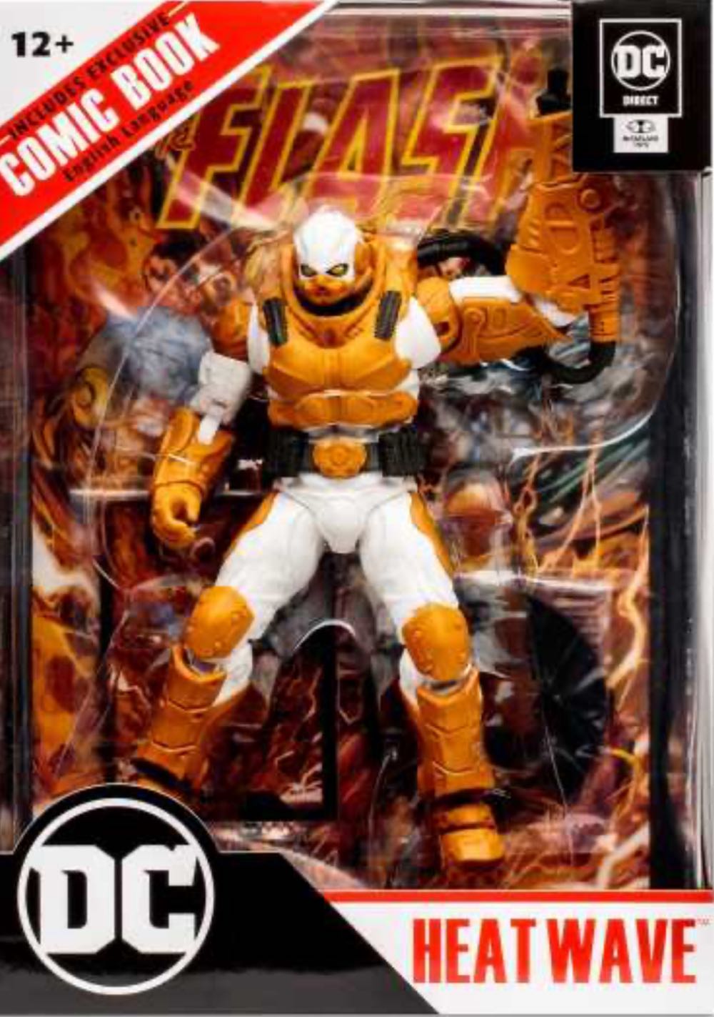 Heatwave - Page Punchers: The Flash - Mcfarlane Page Punchers (Page Punchers: The Flash) action figure collectible - Main Image 1