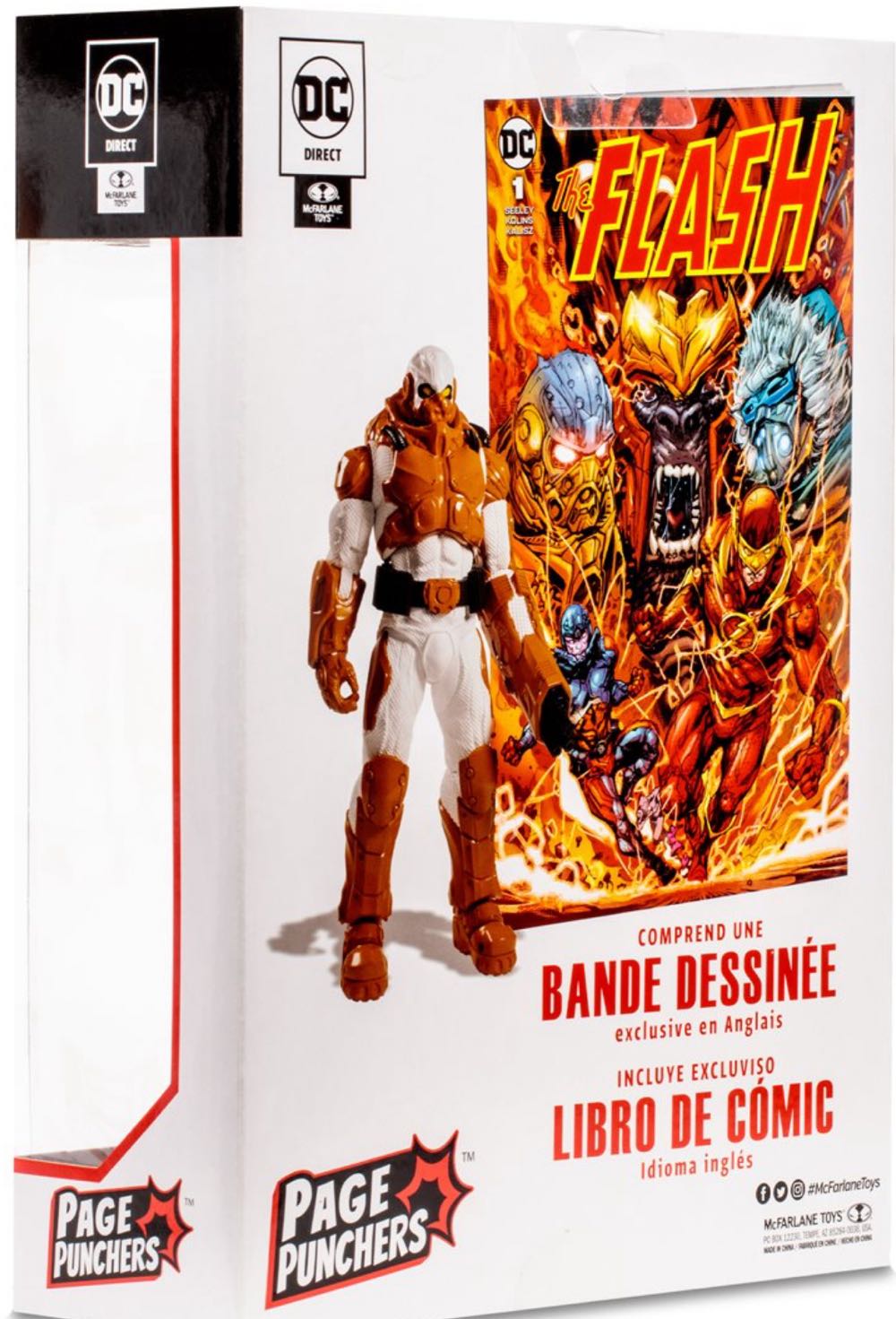 Heatwave - Page Punchers: The Flash - Mcfarlane Page Punchers (Page Punchers: The Flash) action figure collectible - Main Image 2