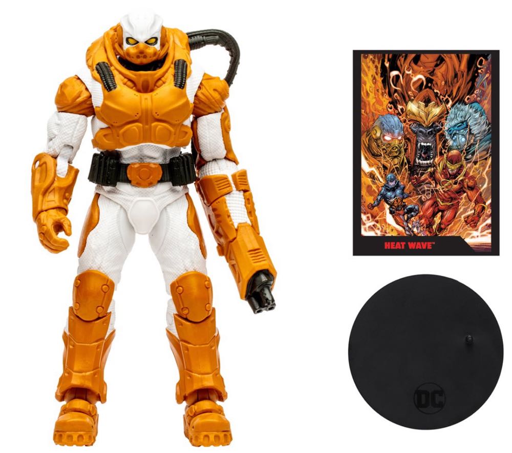 Heatwave - Page Punchers: The Flash - Mcfarlane Page Punchers (Page Punchers: The Flash) action figure collectible - Main Image 3