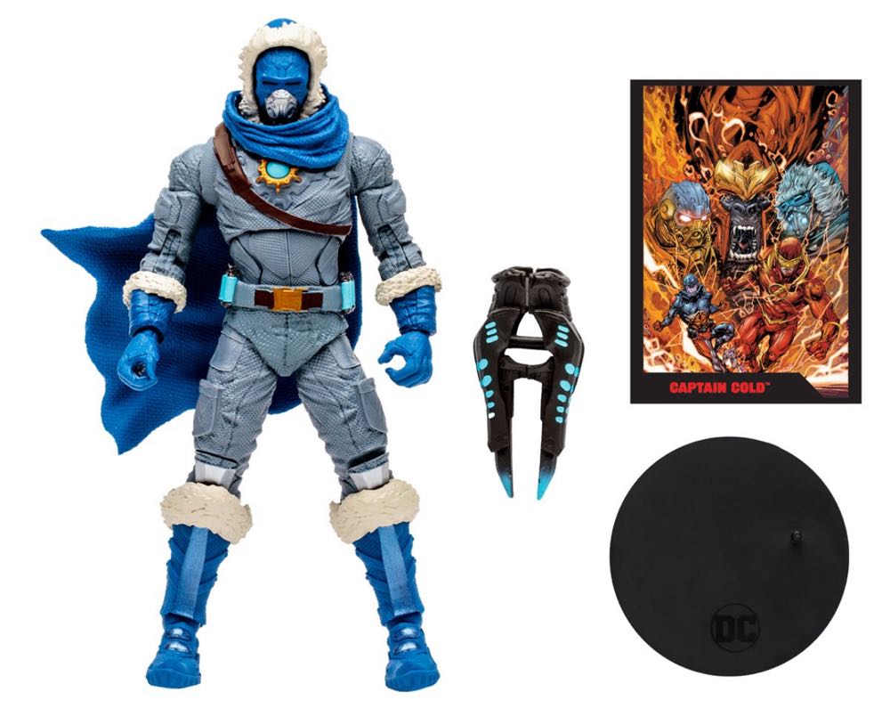 Captain Cold (The Flash Comic) - Mcfarlane Page Punchers (Page Punchers: The Flash) action figure collectible - Main Image 3
