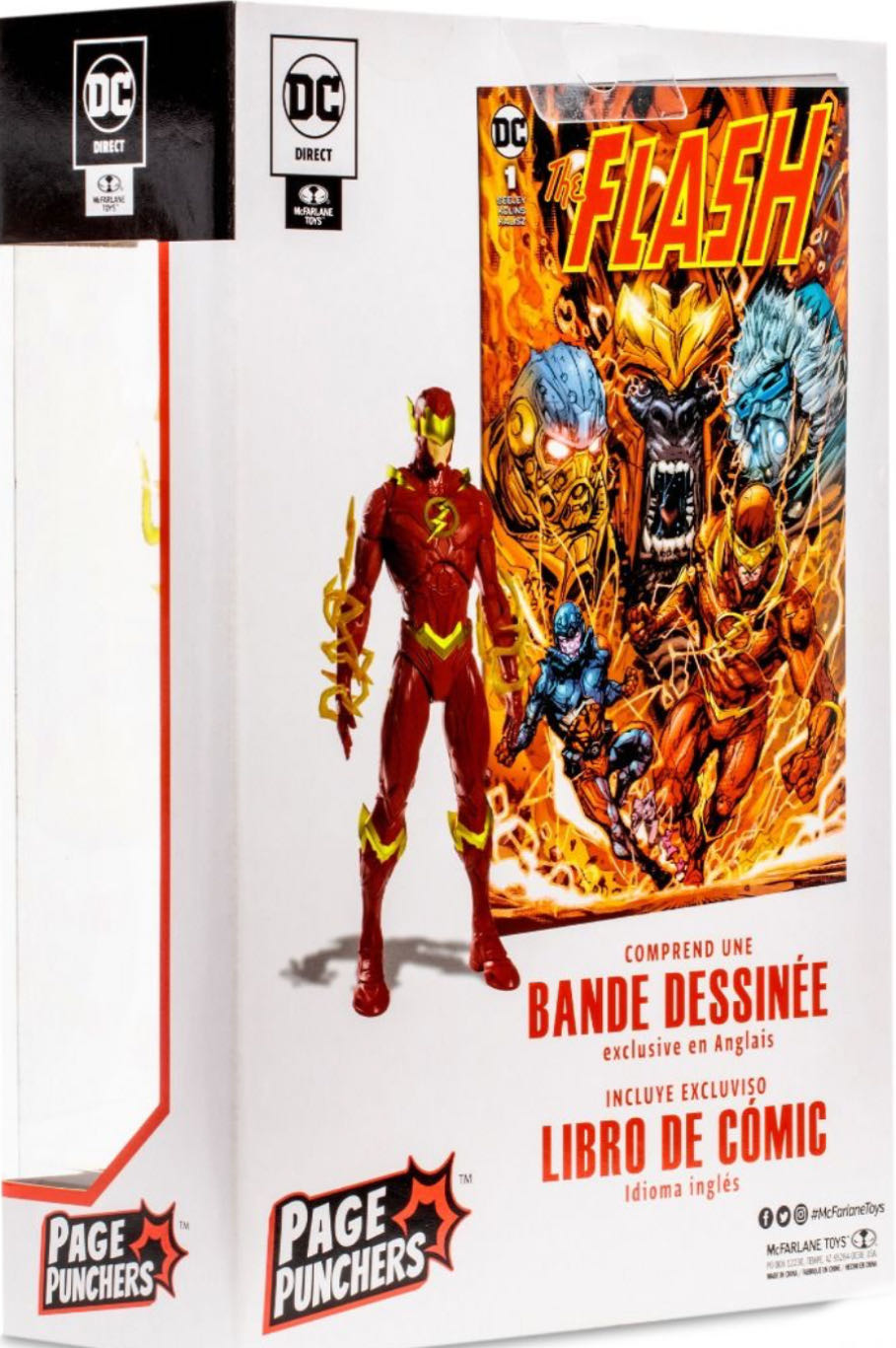 Flash - Page Punchers: The Flash - Mcfarlane Page Punchers (Page Punchers: The Flash) action figure collectible - Main Image 2