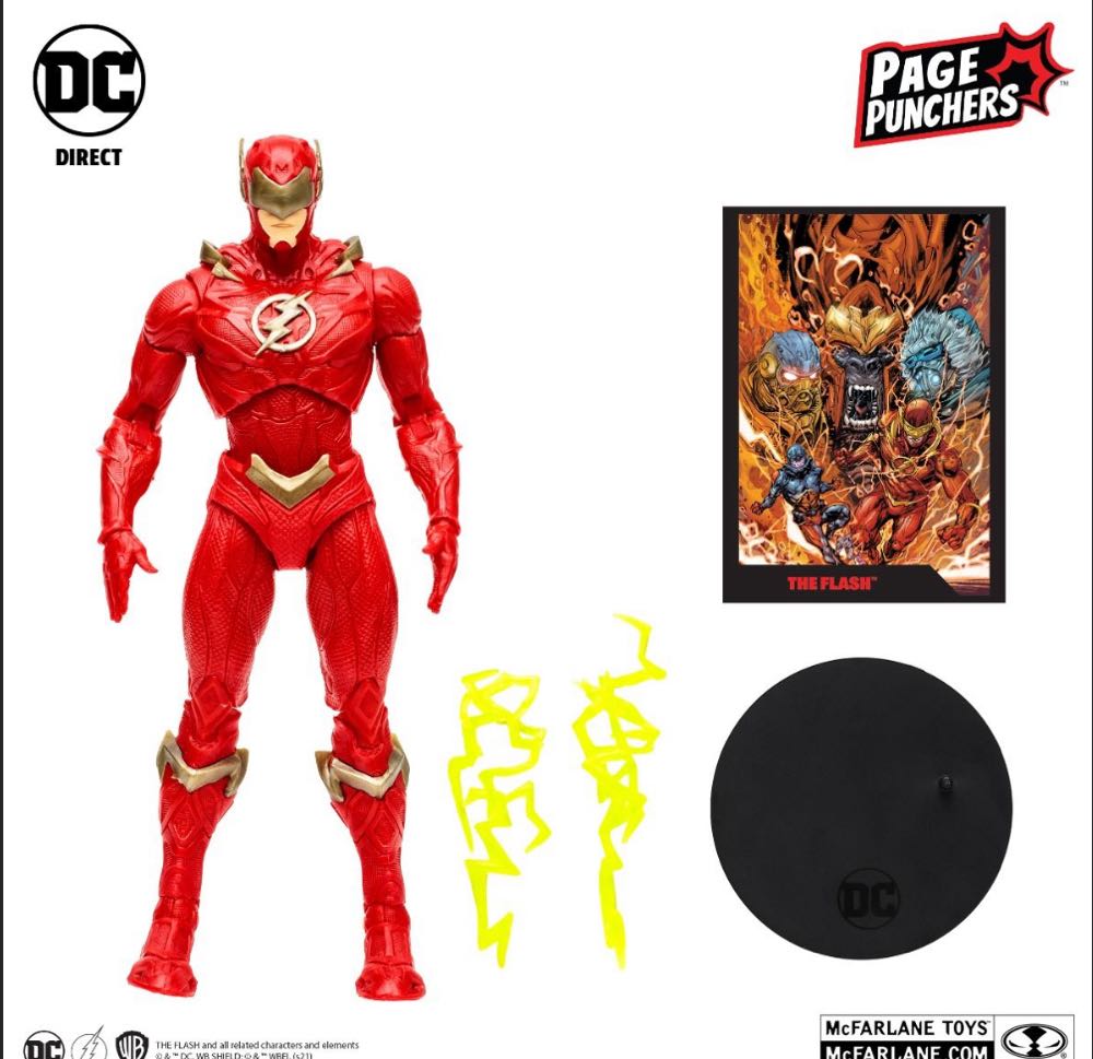 Flash - Page Punchers: The Flash - Mcfarlane Page Punchers (Page Punchers: The Flash) action figure collectible - Main Image 3