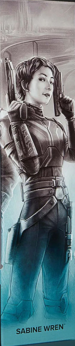 Sabine Wren - Disney / Hasbro (Black Series 6” Ahsoka 2020- 2024) action figure collectible [Barcode 5010996212061] - Main Image 3