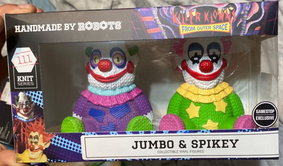 111 Jumbo And Spikey - Handmade By Robots action figure collectible [Barcode 818730022663] - Main Image 3