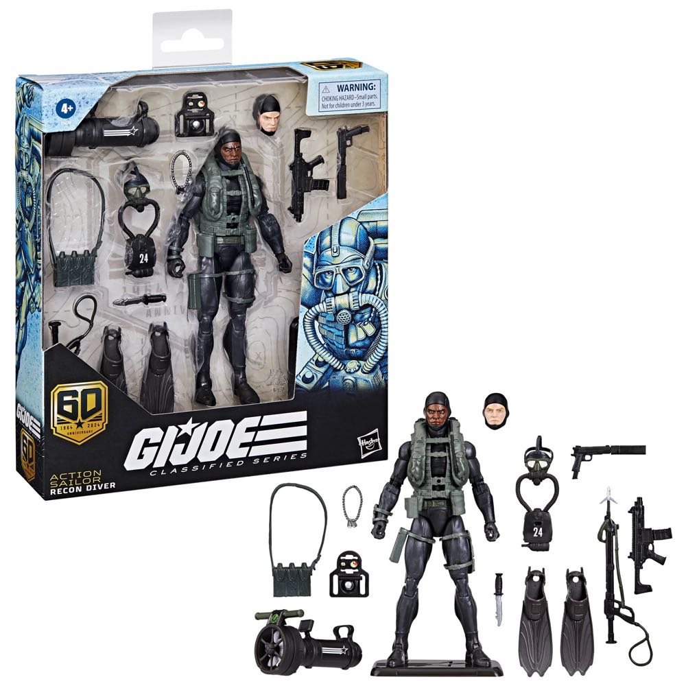 Action Sailor - Recon Diver - Hasbro (G.I. Joe) action figure collectible - Main Image 2
