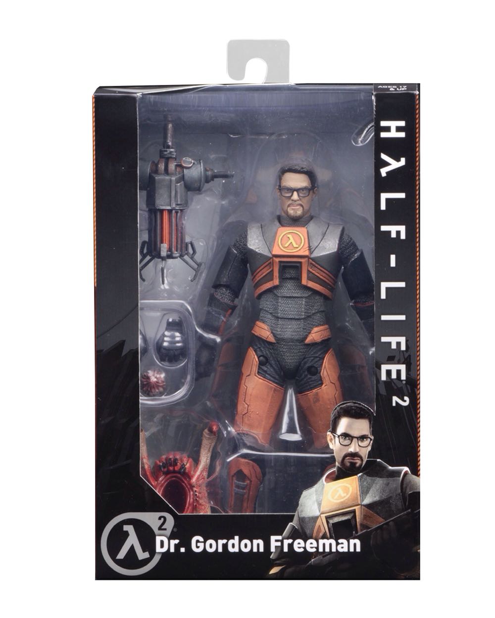 Original Neca 2 Dr. Gordon Freeman 7” New Rare Half Life Valve Sealed 2012 Brand Dr - Neca action figure collectible [Barcode 634482450536] - Main Image 4