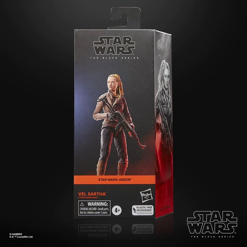 Vel Sartha (Andor) - Hasbro (Star Wars Black 6”) (Star Wars) action figure collectible - Main Image 3