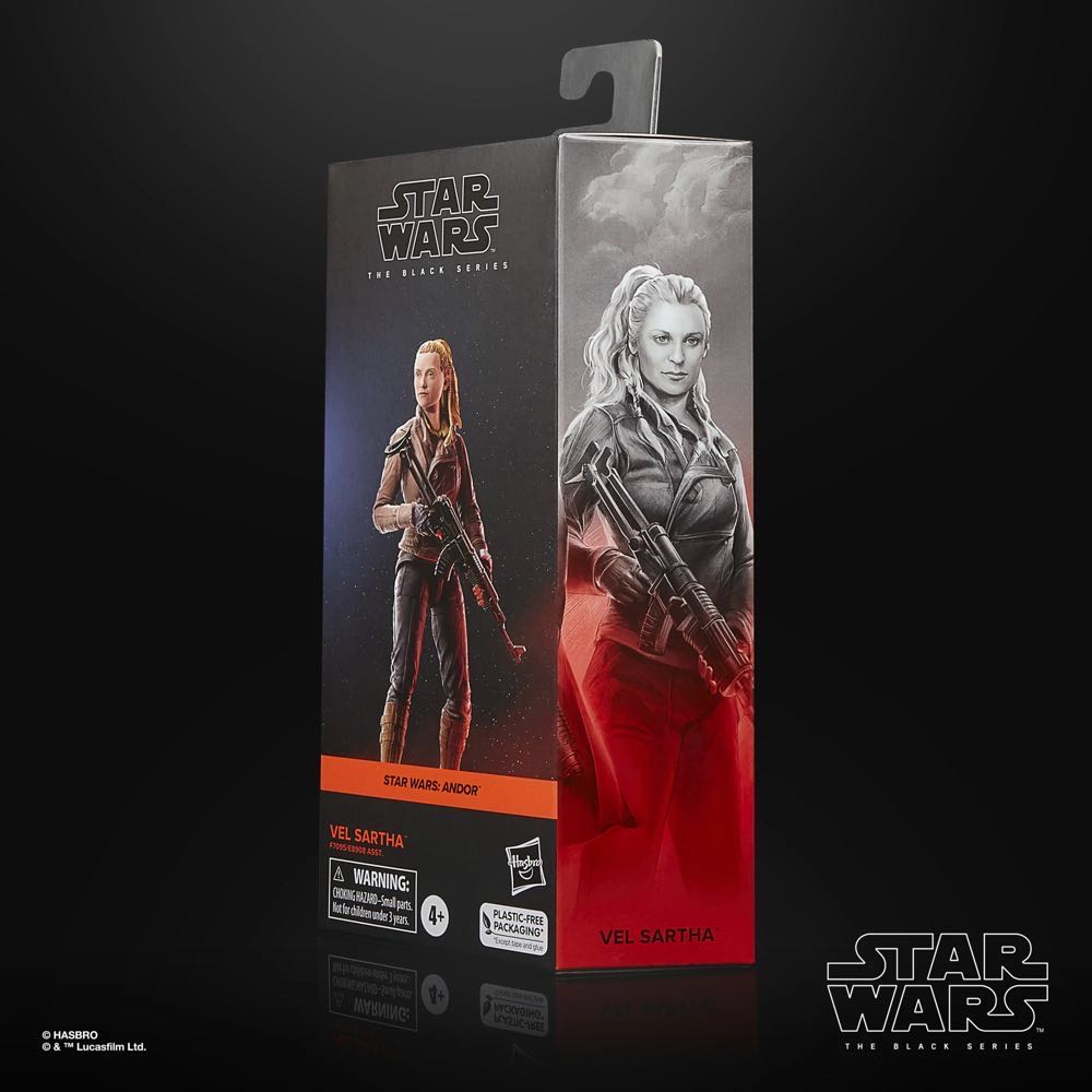 Vel Sartha (Andor) - Hasbro (Star Wars Black 6”) (Star Wars) action figure collectible - Main Image 4