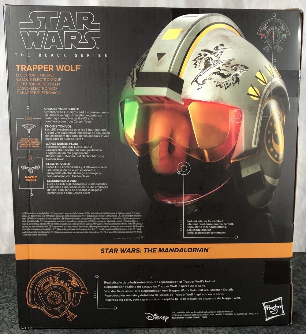 Black Series Helmet. Trapper Wolf - Hasbro - Star Wars The Black Series (Black Series) action figure collectible [Barcode 5010993982011] - Main Image 2