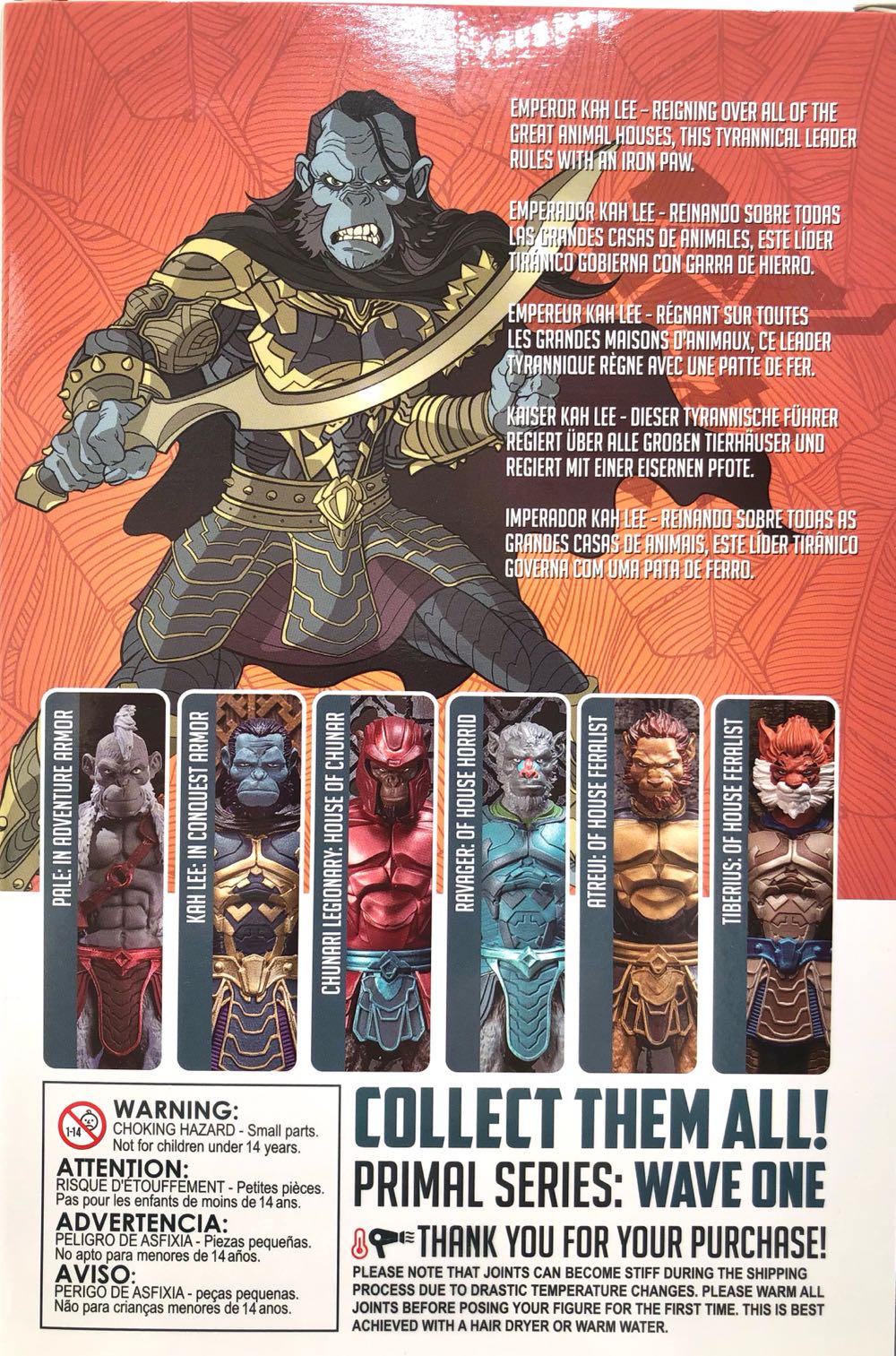 Kah Lee : Conquest Armor - Spero Toys (Animal Warriors) (Animal Warriors Of The Kingdom) action figure collectible - Main Image 2