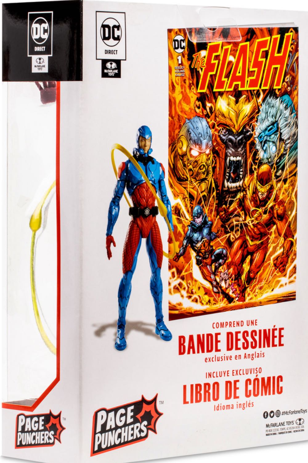 Atom - Page Punchers: The Flash - Mcfarlane Page Punchers (Page Punchers: The Flash) action figure collectible - Main Image 2