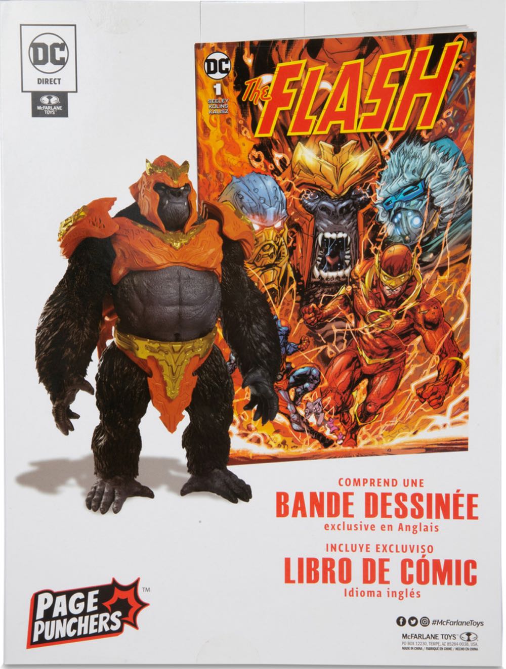 Gorilla Grod - Page Punchers: The Flash - Mcfarlane Page Punchers (Page Punchers: The Flash) action figure collectible - Main Image 2