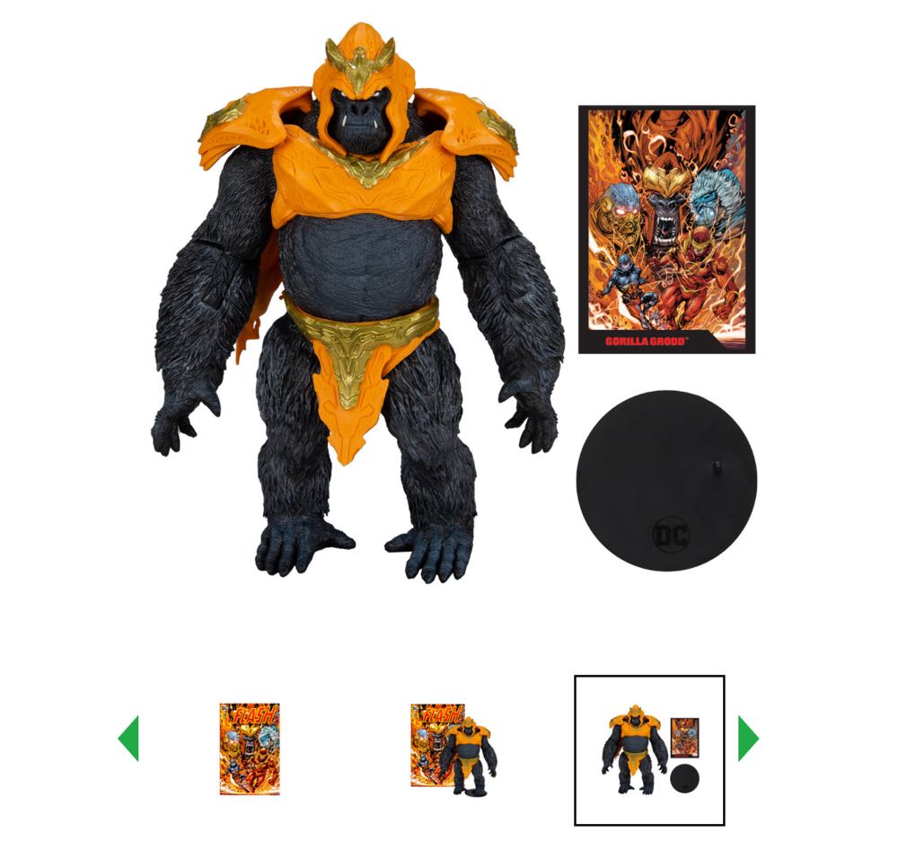 Gorilla Grod - Page Punchers: The Flash - Mcfarlane Page Punchers (Page Punchers: The Flash) action figure collectible - Main Image 3