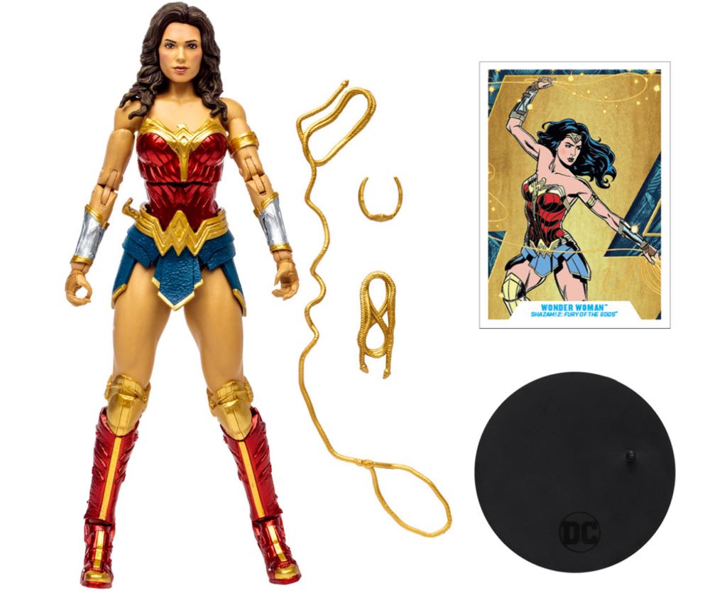 Wonder Woman - Shazam Fury Of The Gods - McFarlane Toys (DC Multiverse) (Shazam Fury of the Gods) action figure collectible - Main Image 3