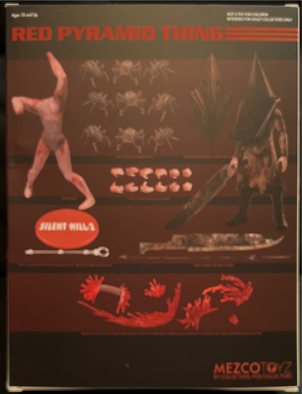 Silent Hill 2: Red Pyramid Thing - Mezco (Silent Hill) action figure collectible [Barcode 696198755039] - Main Image 3