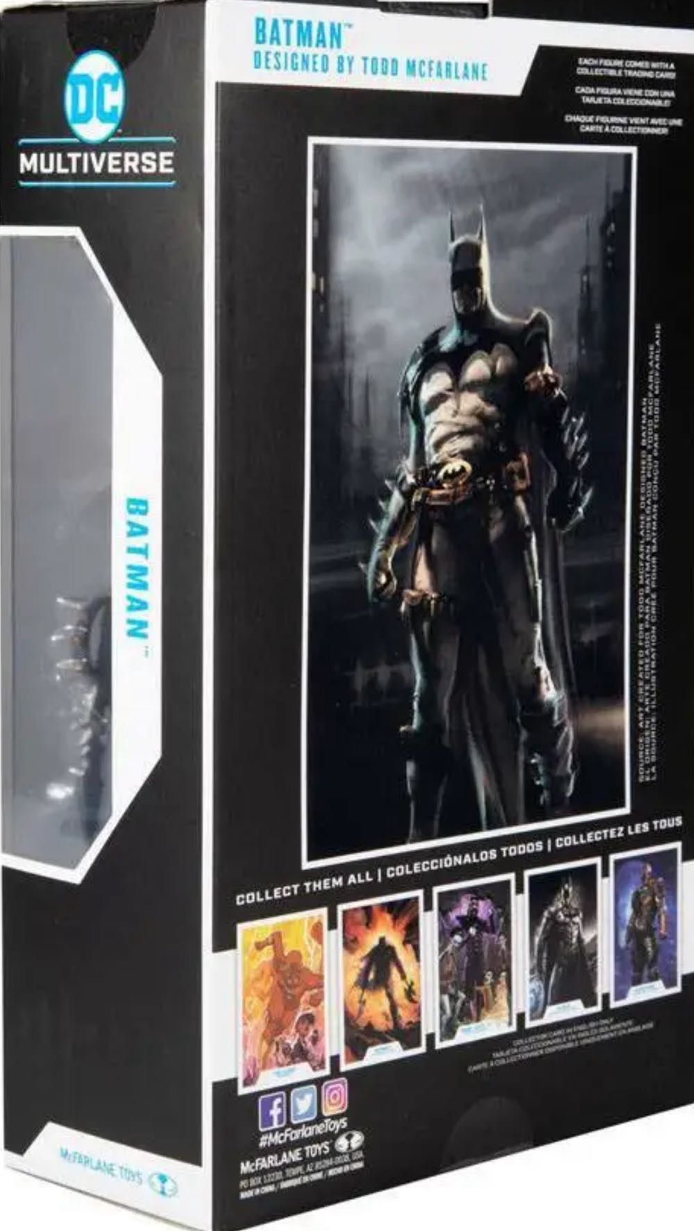 Batman - Designed By Todd McFarlane - McFarlane Toys (DC Multiverse) action figure collectible - Main Image 2