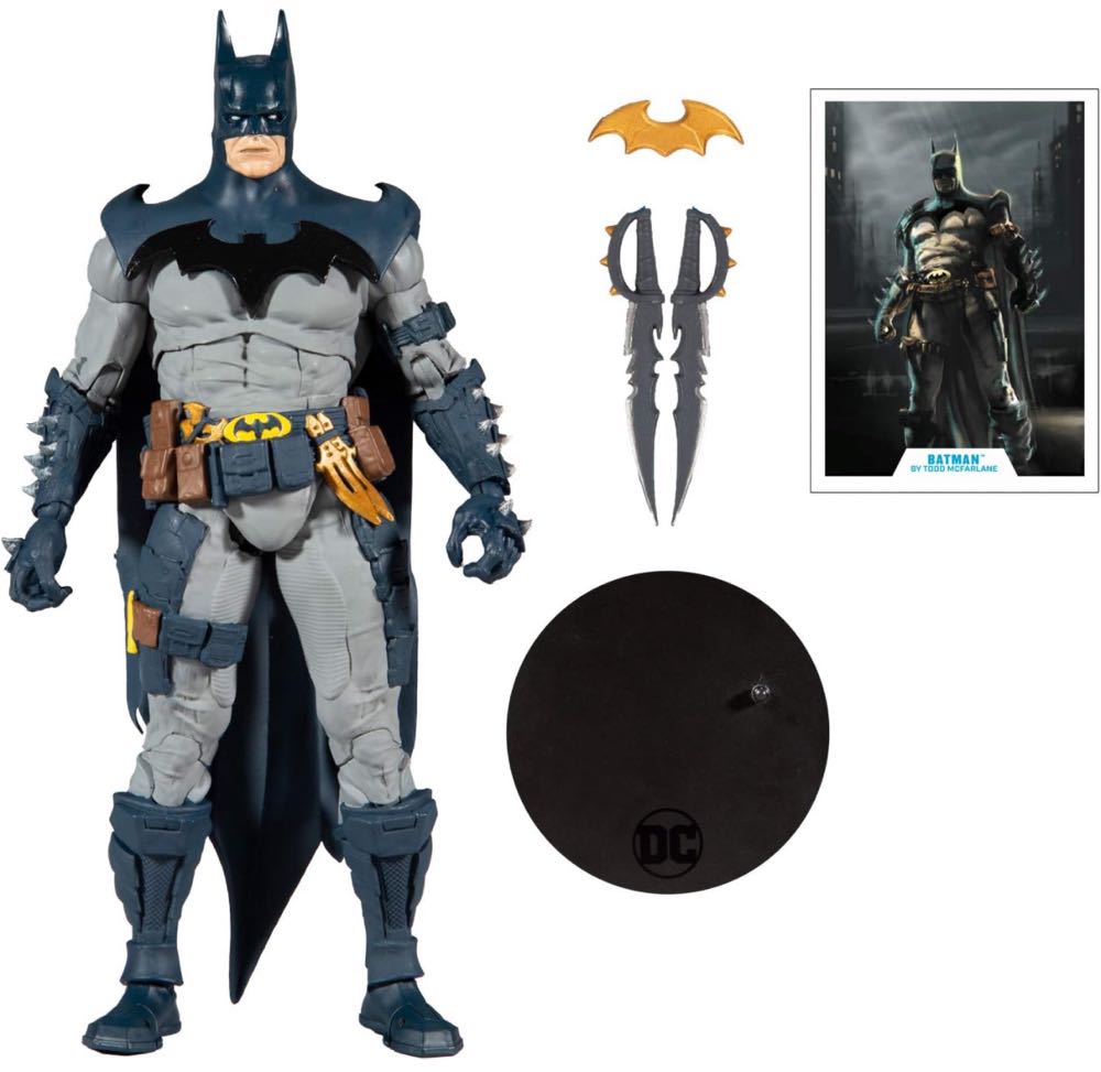 Batman - Designed By Todd McFarlane - McFarlane Toys (DC Multiverse) action figure collectible - Main Image 3