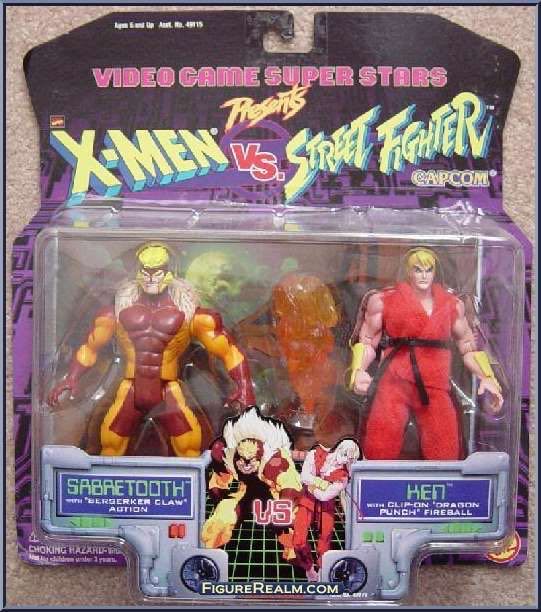 Ken Masters - Toy Biz (Toy Biz: X-Men vs Street Fighter) action figure collectible - Main Image 1