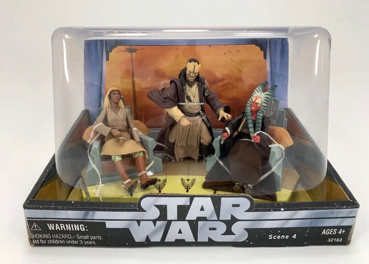 Shaak Ti (Jedi High Council) - OTC - Scene Pack #4 (TRU Exclusive) - Hasbro (Star Wars Episode II Attack of the Clones) action figure collectible - Main Image 4