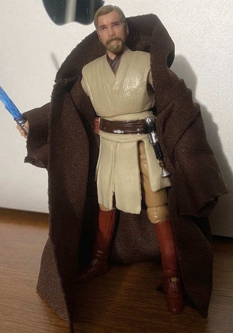 Obi-Wan Kenobi TSC - Basic (SAGA 028) - Hasbro (Star Wars Episode III: Revenge Of The Sith) action figure collectible - Main Image 4