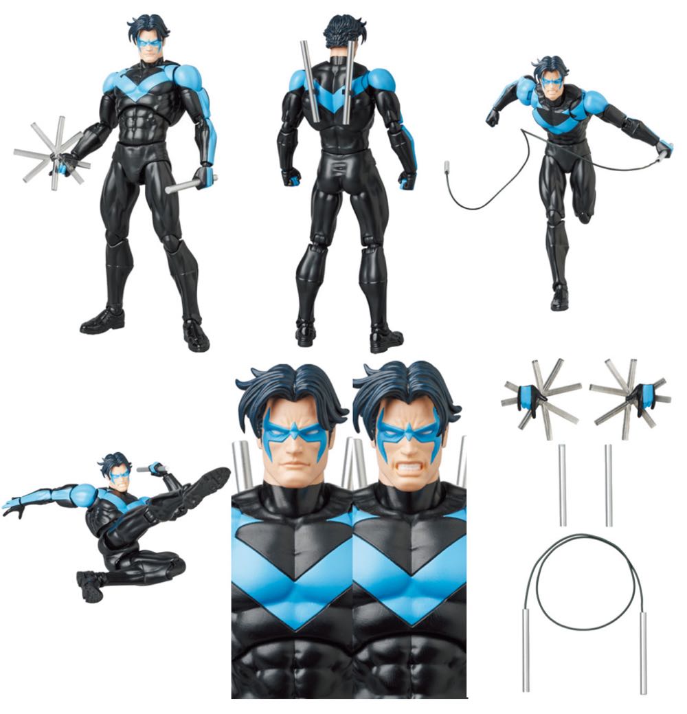 Nightwing - Hush - Mafex Medicom (DC Comics) (Batman : Hush) action figure collectible - Main Image 3