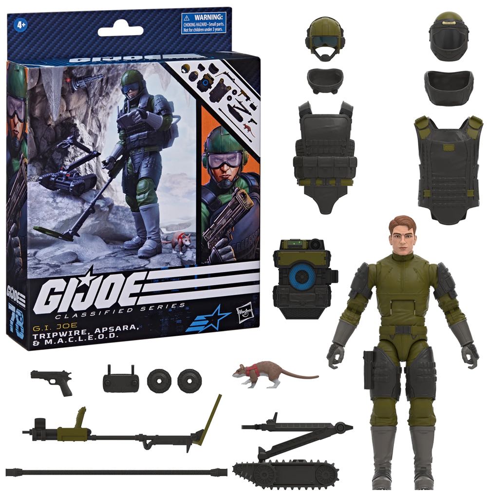 Tripwire | 78 - Hasbro (G.I. Joe Classified) (G.I. Joe: Classified Series) action figure collectible - Main Image 2