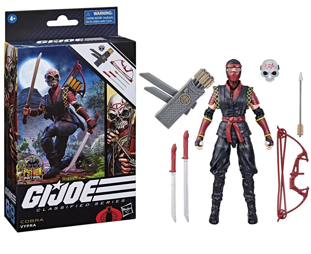 88 GI Joe Classified Vypra (Python Patrol) - Hasbro (G.I. Joe Classified) (G.I. Joe: Classified Series) action figure collectible - Main Image 2