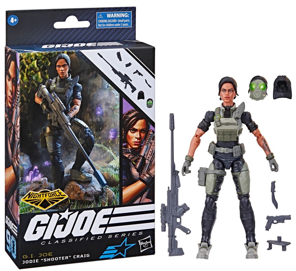 Shooter (Night Force) - Hasbro (G.I. Joe Classified) (G.I. Joe: Classified Series) action figure collectible - Main Image 2