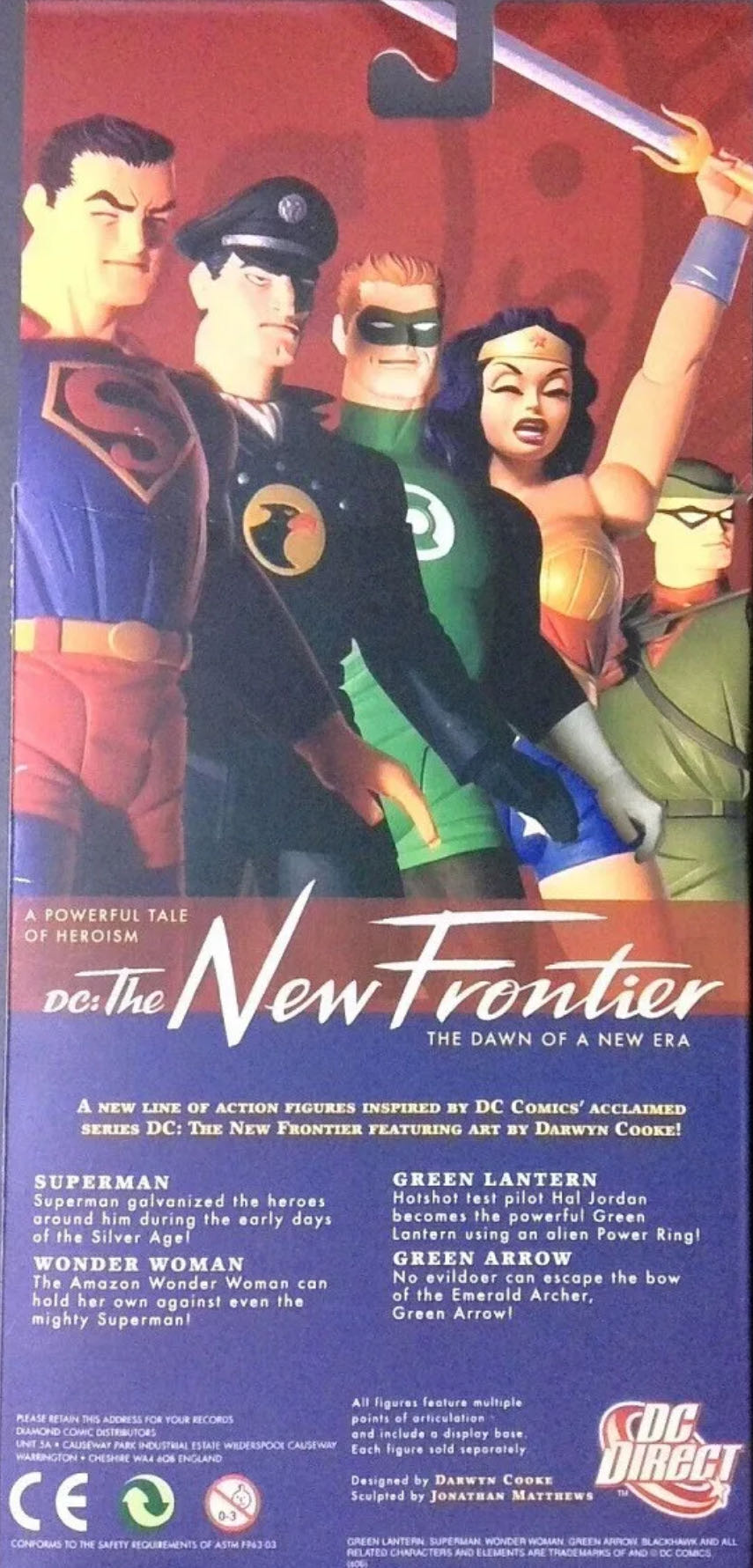 Green Lantern - New Frontier - DC Direct (DC - New Frontier) action figure collectible - Main Image 2