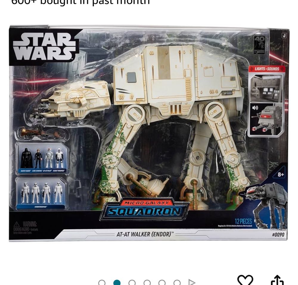 AT-AT (Endor All Terrain Armored Transport) - Jazwares (Star Wars: Episode VI - Return Of The Jedi) action figure collectible [Barcode 191726711438] - Main Image 2