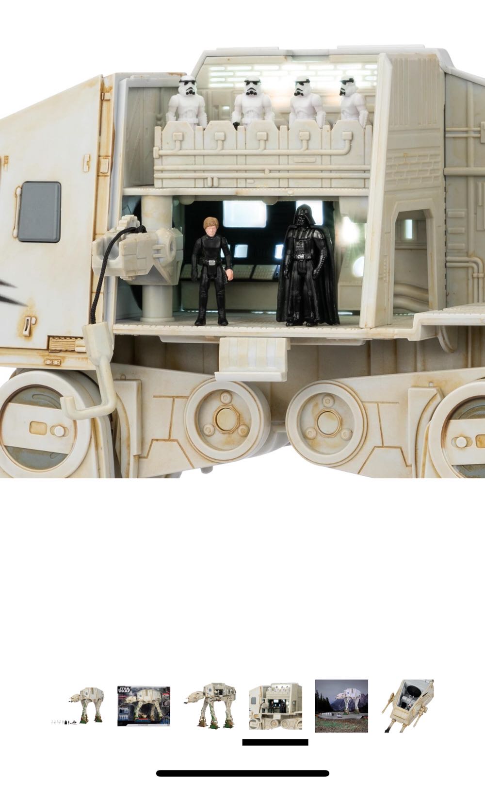 AT-AT (Endor All Terrain Armored Transport) - Jazwares (Star Wars: Episode VI - Return Of The Jedi) action figure collectible [Barcode 191726711438] - Main Image 4
