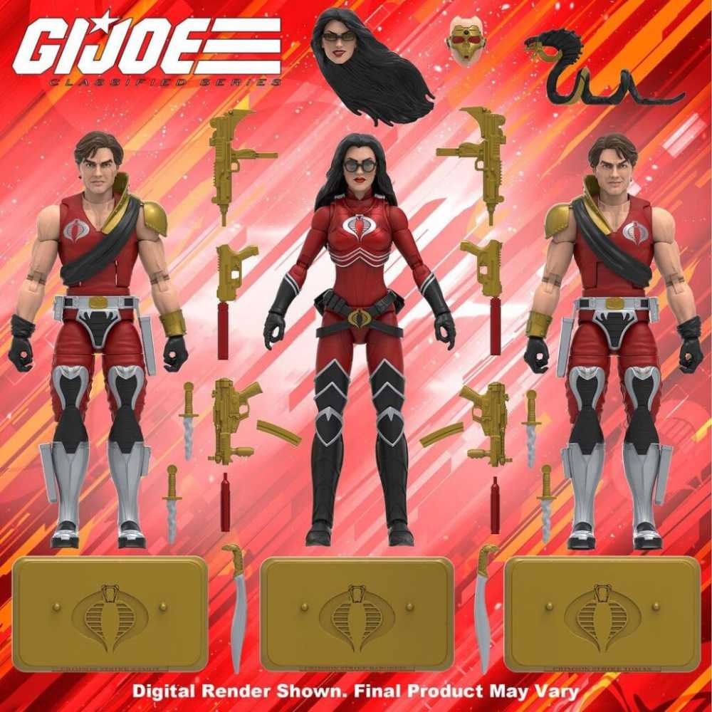 Crimson Xamot - Hasbro (Cobra) action figure collectible - Main Image 3