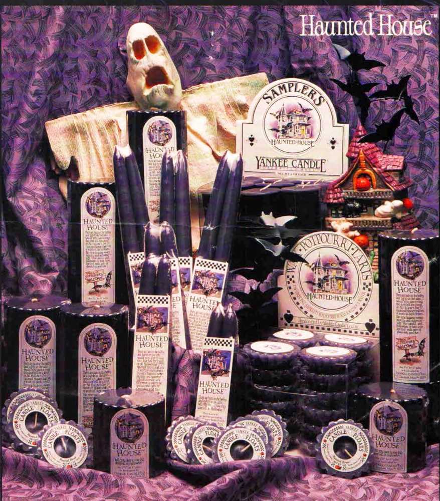 CANDLE: Halloween Yankee Haunted House 1992 Tapers - Yankee Candle (Halloween Candles) action figure collectible - Main Image 4
