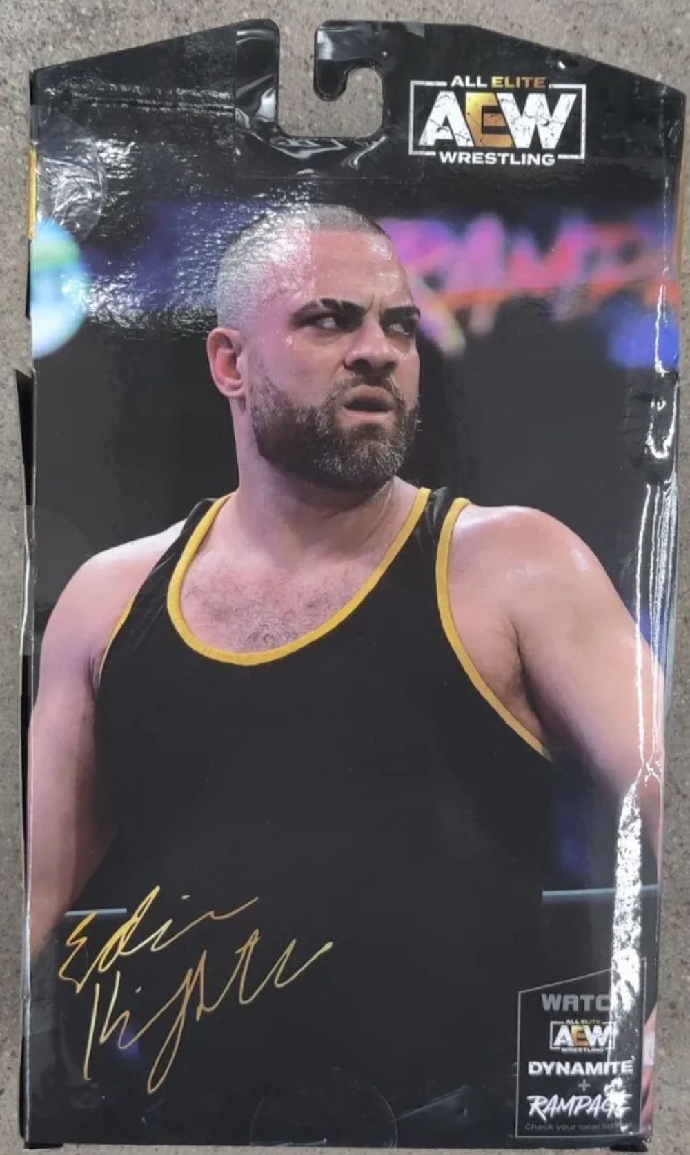 Eddie Kingston - Jazwares LLC (AEW Unrivaled) action figure collectible [Barcode 191726491132] - Main Image 2