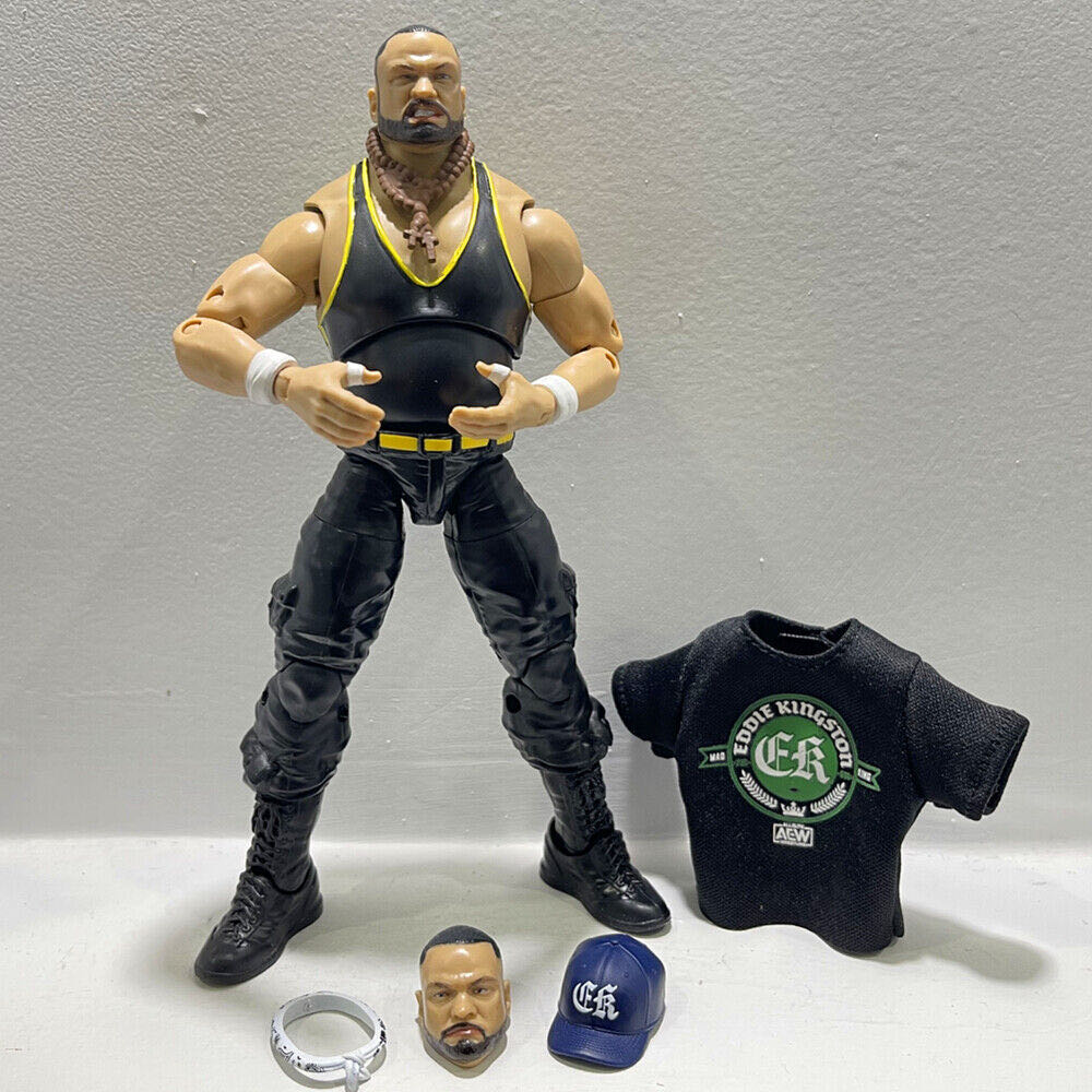Eddie Kingston - Jazwares LLC (AEW Unrivaled) action figure collectible [Barcode 191726491132] - Main Image 3