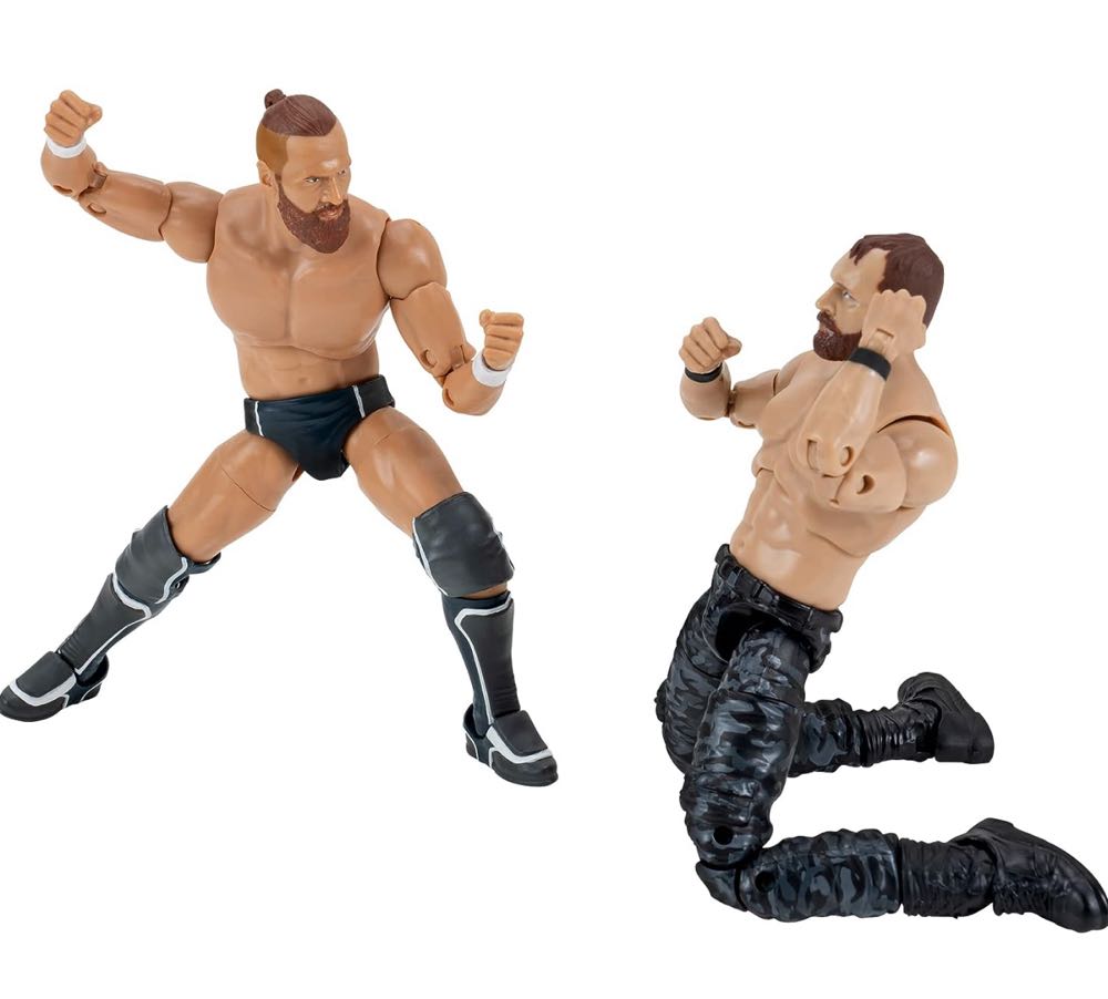 7. Jon Moxley and Bryan Danielson Amazon 2 Pack - Jazwares (AEW) action figure collectible [Barcode 191726491484] - Main Image 2