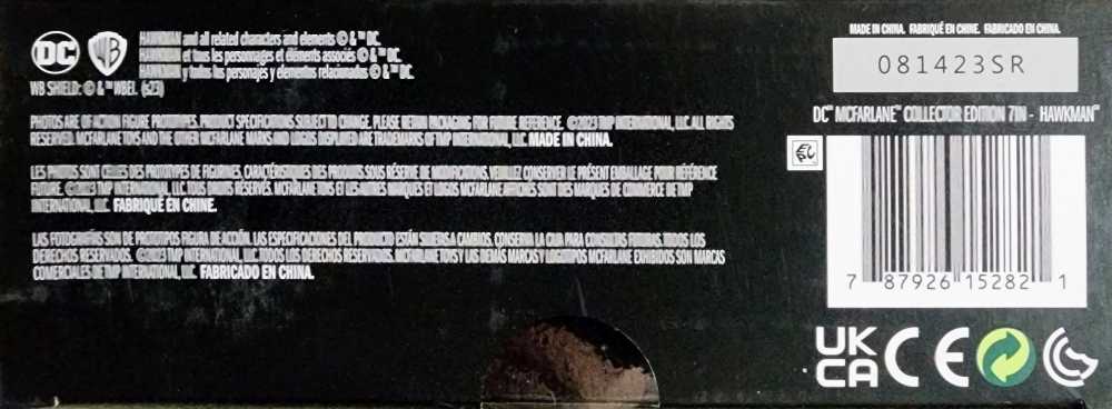 Hawkman - McFarlane Toys (Zero Hour) action figure collectible [Barcode 787926152821] - Main Image 4