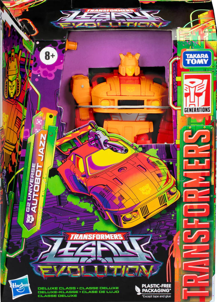 Legacy Evolution Deluxe Class G2 Universe Jazz - Hasbro (Transformers) action figure collectible - Main Image 4