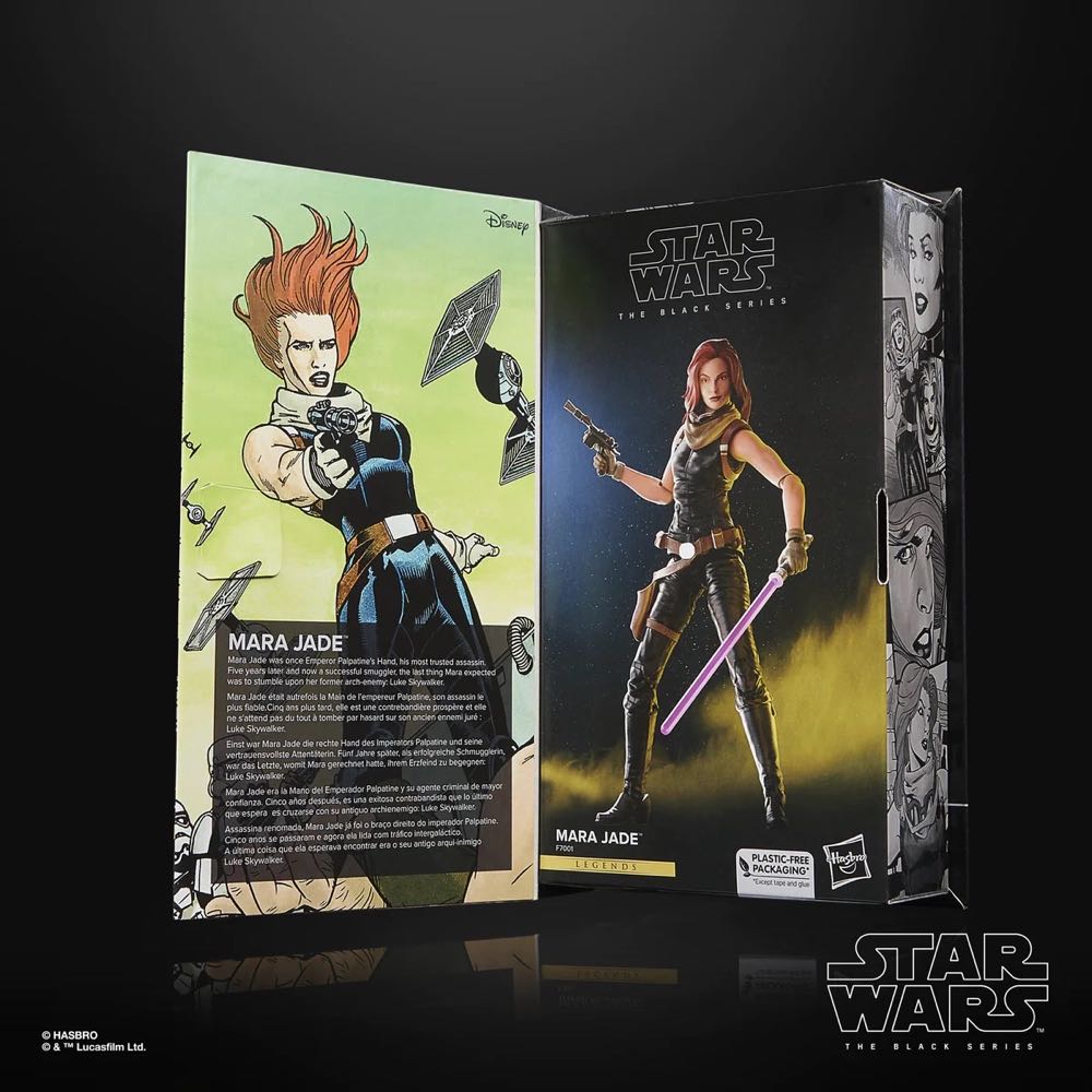 LIT: Mara Jade - Hasbro (Star Wars) action figure collectible - Main Image 3