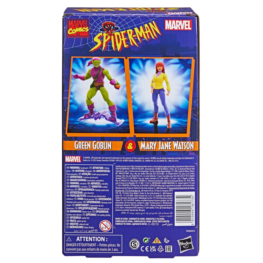 Marvel Legends Spider-Man Classic Green Goblin & Mary Jane Watson  action figure collectible - Main Image 2