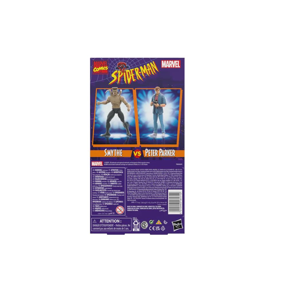 Marvel Legends Spider-Man Classic Smythe Vs Spider-Man  action figure collectible - Main Image 3