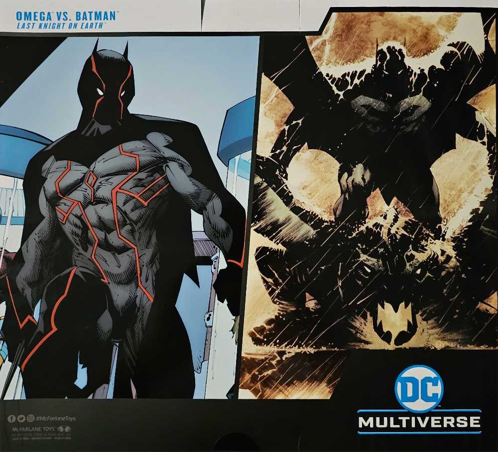 Last Knight on Earth: Omega vs. Batman - McFarlane - DC Multiverse (Last Knight On Earth) action figure collectible [Barcode 787926157437] - Main Image 2