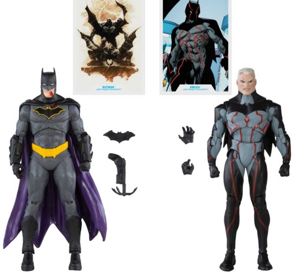Last Knight on Earth: Omega vs. Batman - McFarlane - DC Multiverse (Last Knight On Earth) action figure collectible [Barcode 787926157437] - Main Image 3